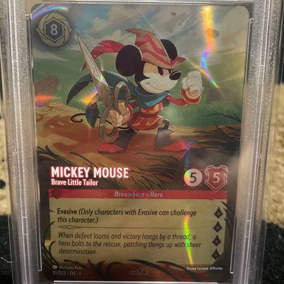 PSA10 Disney ディズニー ロルカナ ミッキー D23 限定プロモ - メルカリ