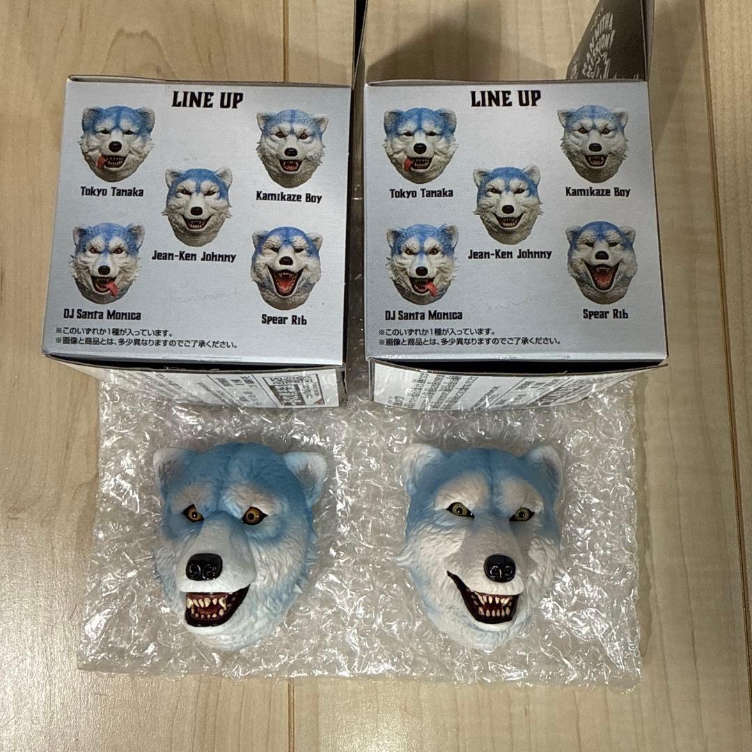 一番くじ マンウィズ フェイスマグネット×2 カミカゼボーイ ジャンケン