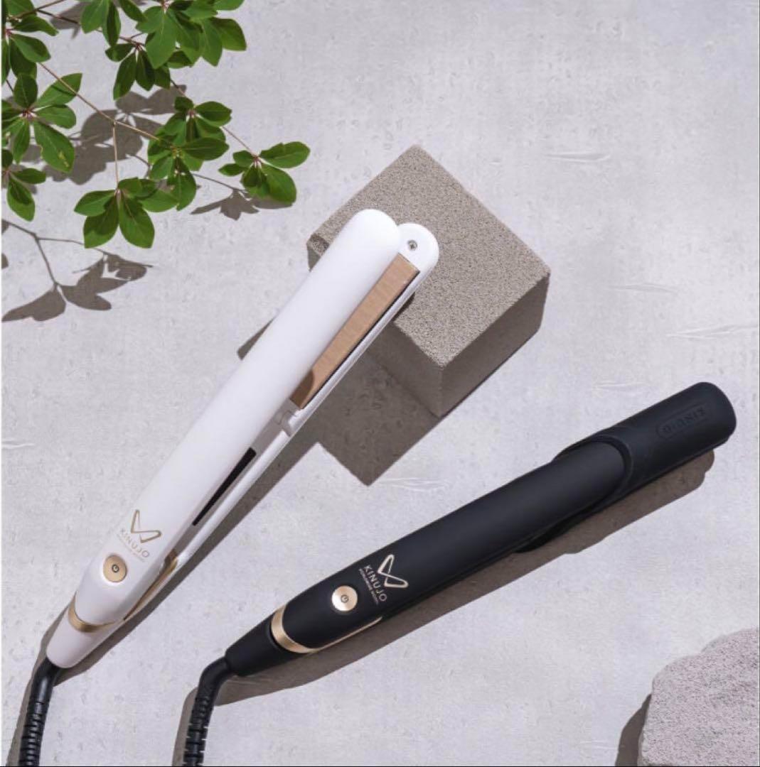 KINUJO 絹女 DS200 ストレートヘアアイロン ブラック - メルカリ