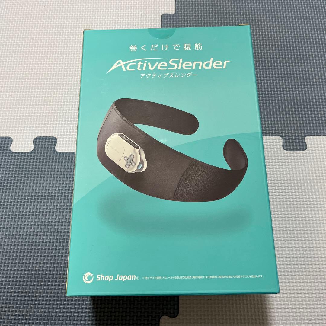 【新品未開封】Active Slender 巻くだけで腹筋 アクティブスレンダー