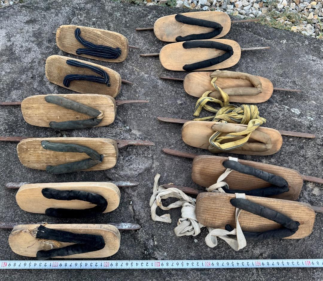 アンティック 明治大正 下駄スケート 6足セット 希少 - メルカリ