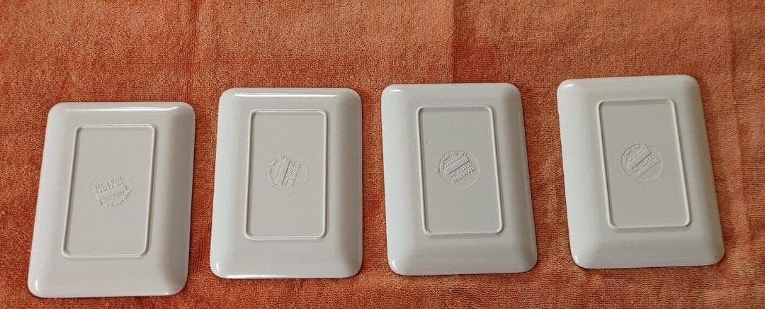 貴婦人と一角獣 我が唯一の望みに トレー 小物入 小皿 イタリア製 4枚