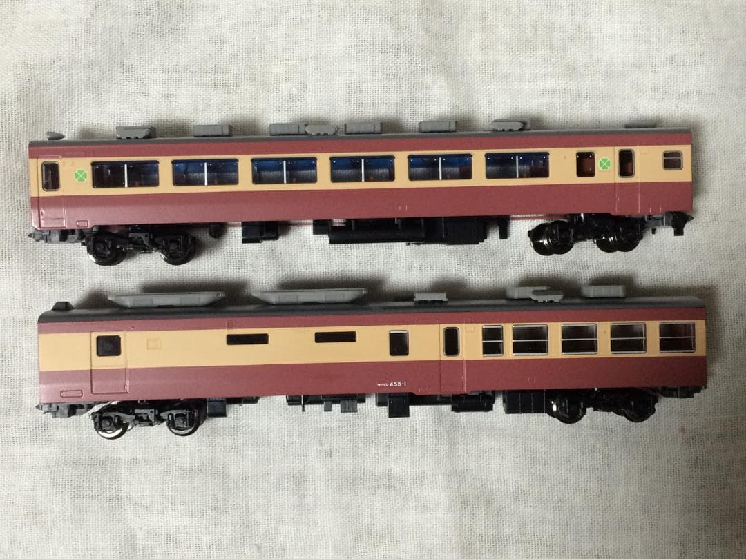 TOMIX サロ455（帯ナシ）とサハシ455 2両セット ※ジャンク※ - メルカリ