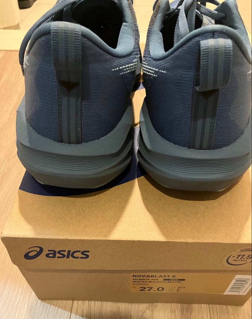 asics NOVABLAST5 27.0cm ブルー