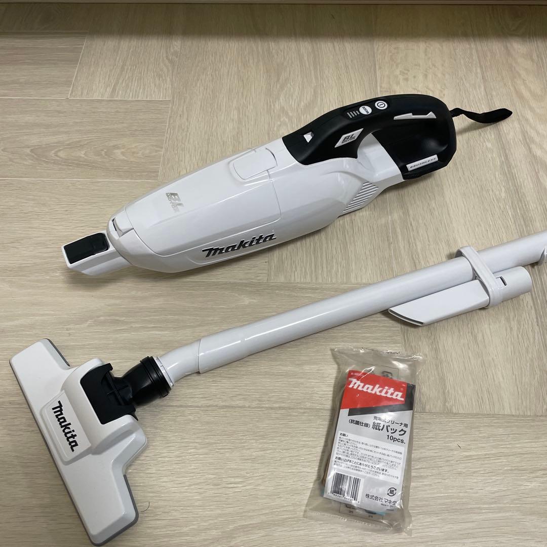 Makita CL285FDZW 充電式クリーナー マキタ（makita） 18V 充電式クリーナ CL285FDZW（本体のみ/紙パック式