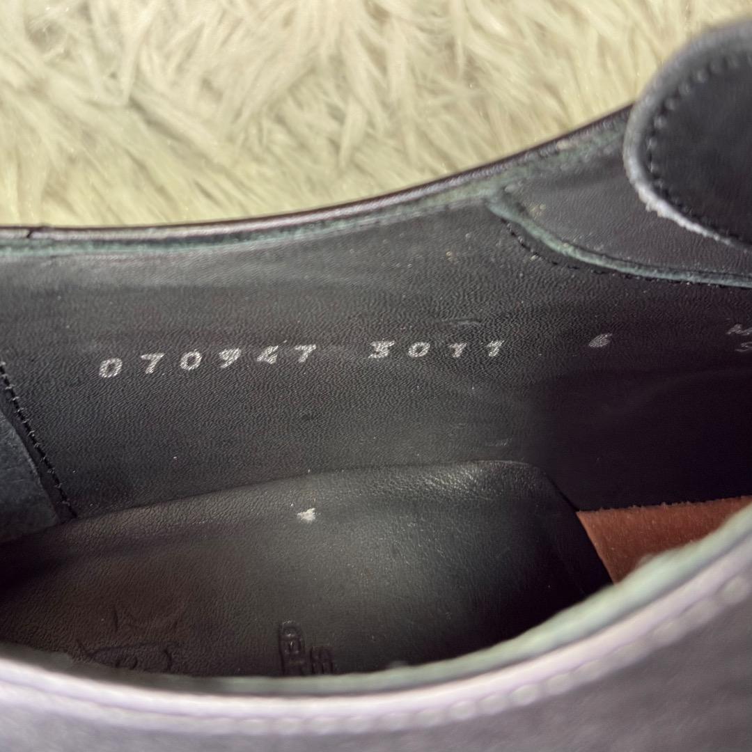 極美品✨Berwick UK6(25.5cm) プレーントゥ シューキーパー付属