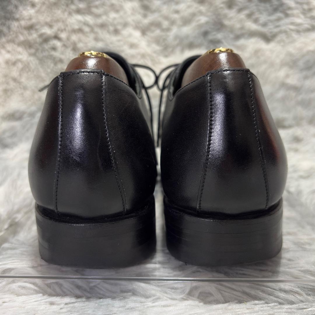 極美品✨Berwick UK6(25.5cm) プレーントゥ シューキーパー付属