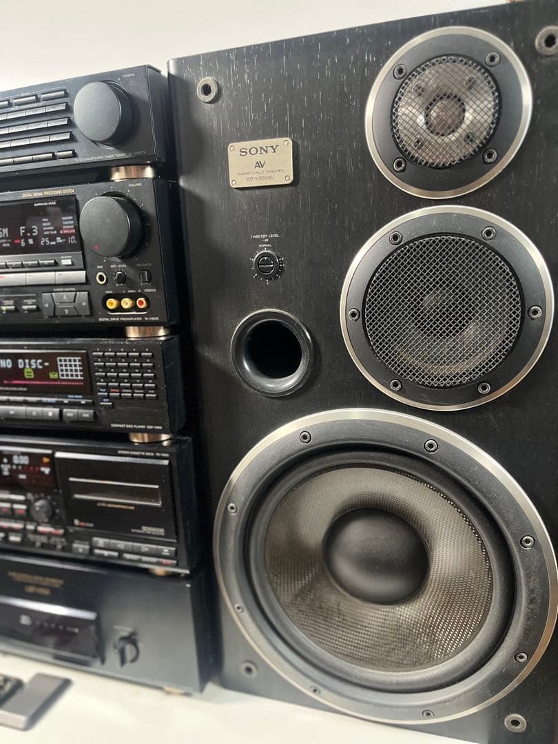 ✴︎通電確認のみ！【LBT-V950】ソニー システムコンポ バブルコンポ