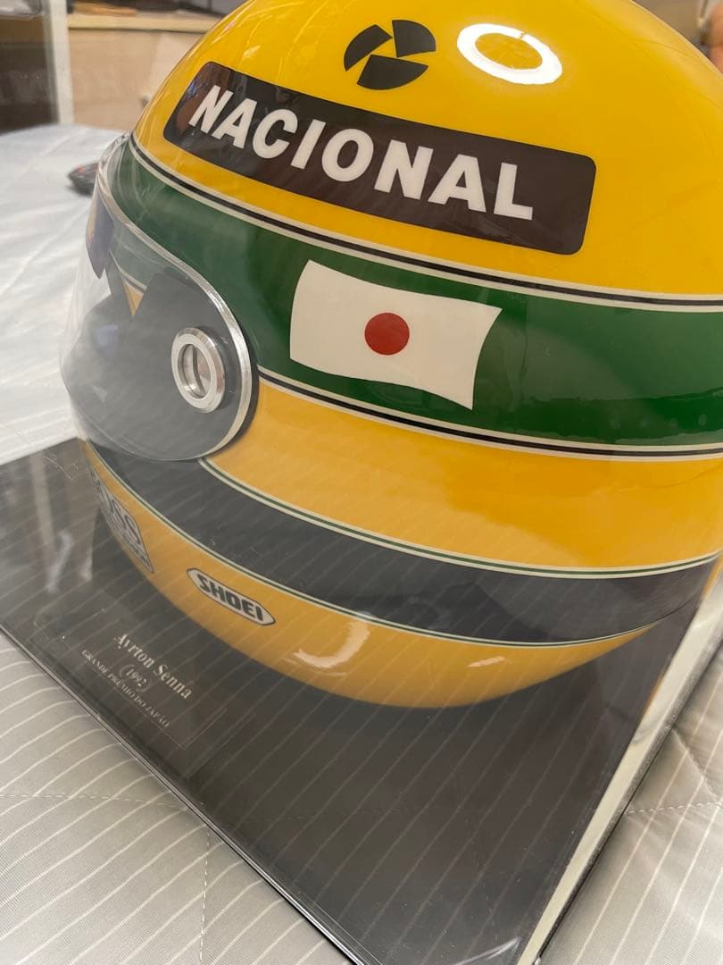 限定100点 アイルトン・セナ 1992 日本GP レプリカヘルメット 証明書付