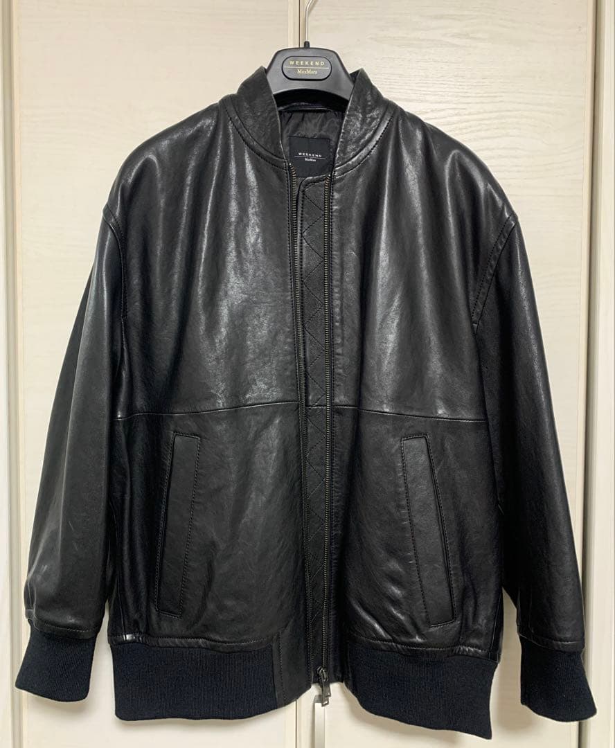 weekend Max Mara ラムレザージャケット《美品》