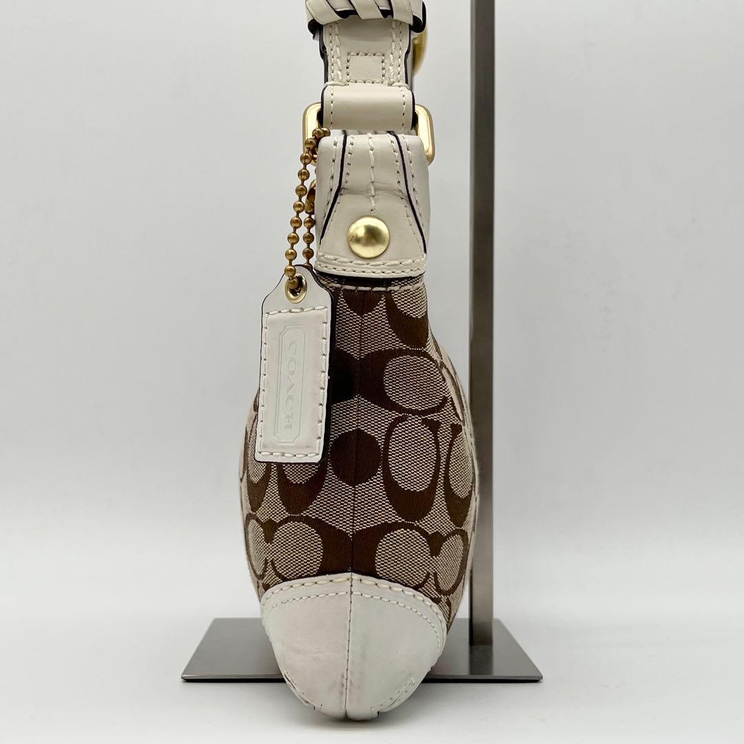 COACH ワンショルダー バッグ アクセサリーポーチ シグネチャー レザー