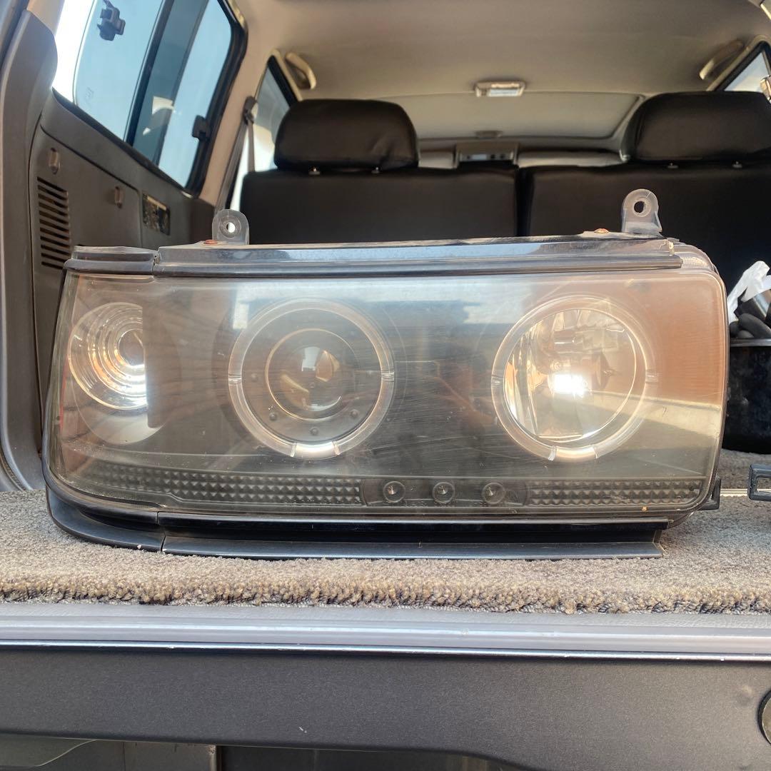 ランドクルーザー80 SONAR イカリング ヘッドライト - メルカリ