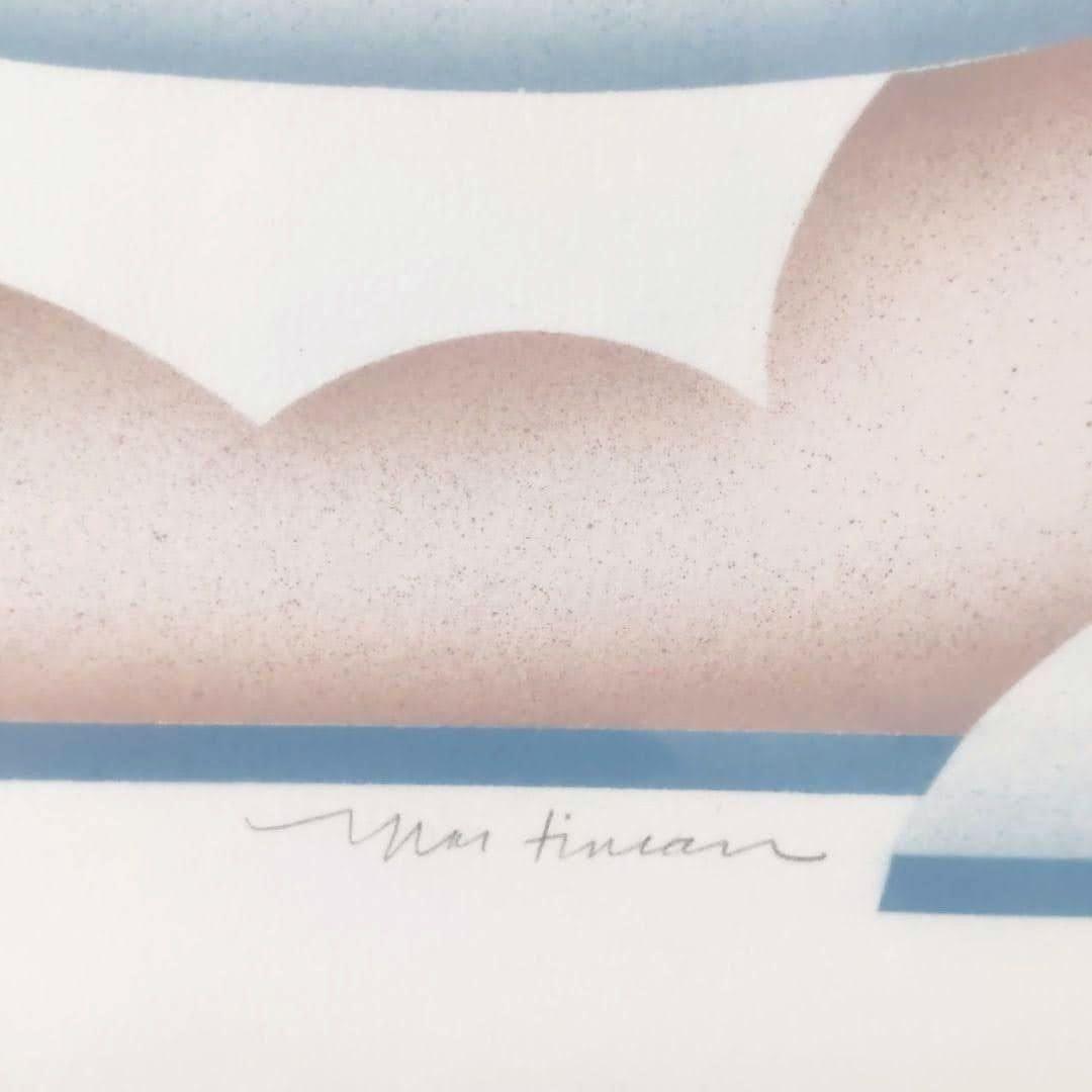 美品】エディションナンバー入り綺麗な白鳥のリトグラフ