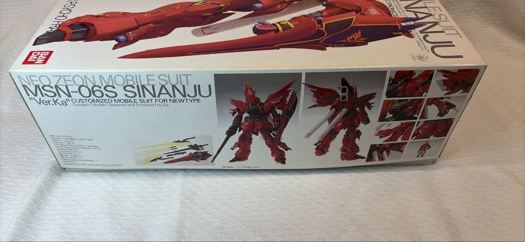 MG シナンジュ Ver.Ka 赤バンダイ 当時品 - メルカリ