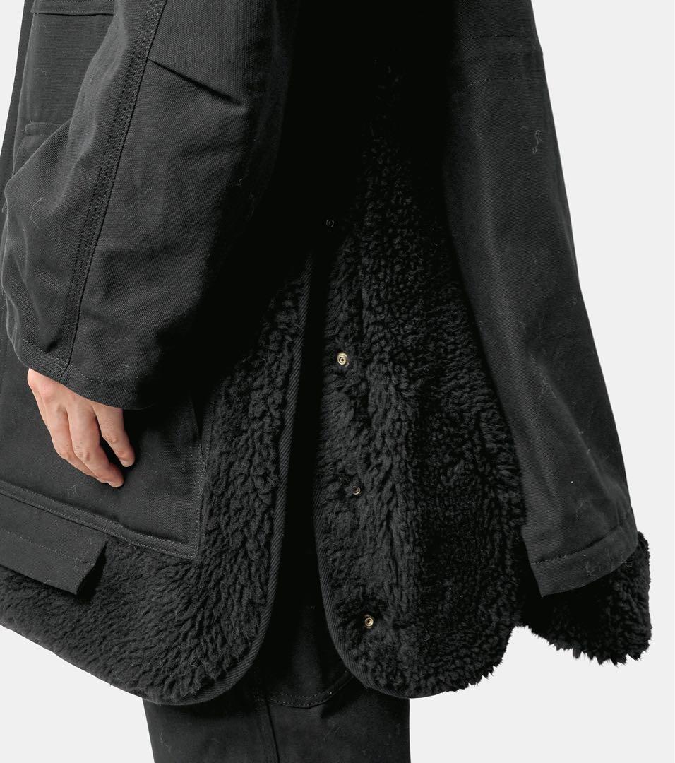 未使用 sacai×Carhartt シベリアンコート ブラック サイズ2 - メルカリ