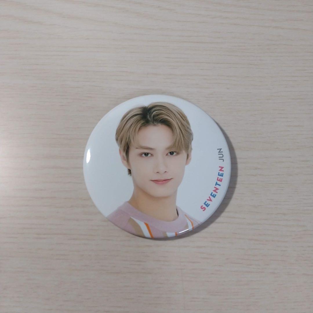 SEVENTEEN セブチ ジュン 缶バッジ ポップアップ - メルカリ