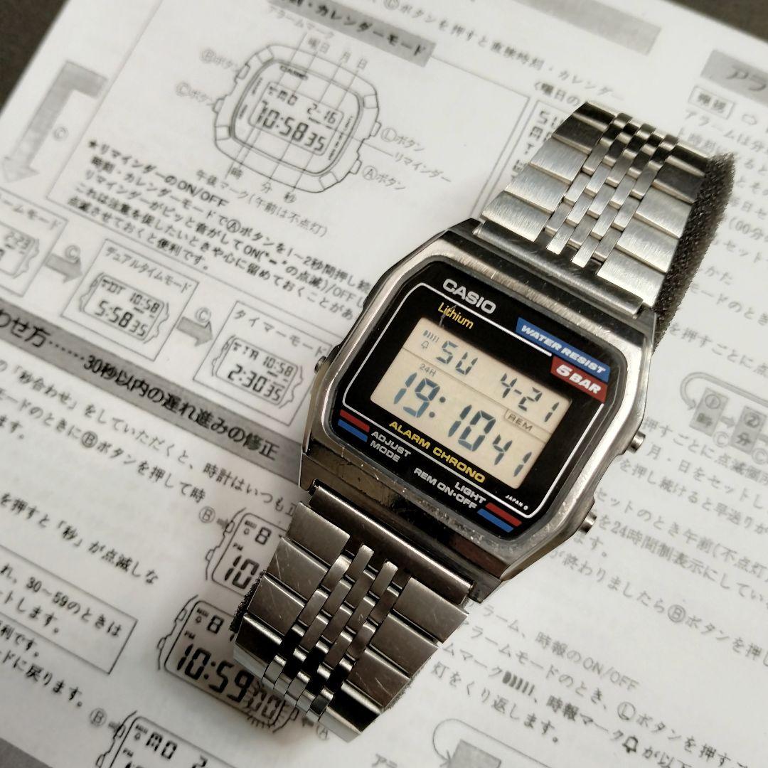 希少！80's Vintage】CASIO Reminder W-38 - メルカリ