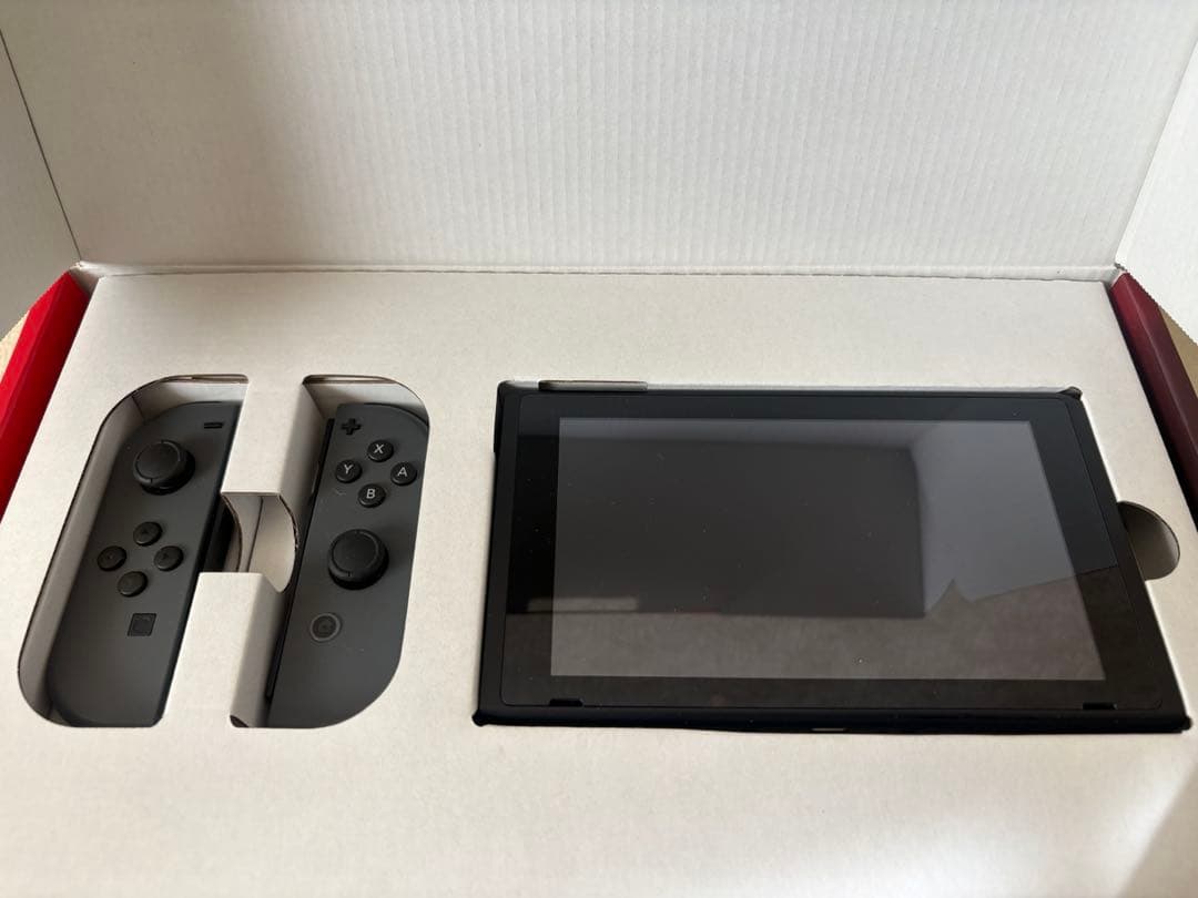 ニンテンドーSwitch 本体　袋以外の付属品完備 解説なし】初期型 Nintendo Switch 本体と付属品を箱に戻す手順 - YouTube