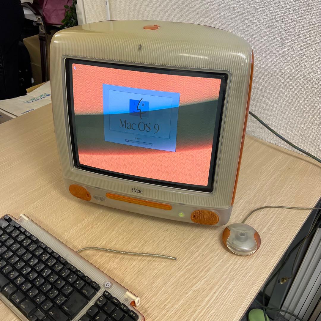 動作確認済】初代imac スケルトン タンジェリン（オレンジ） - メルカリ