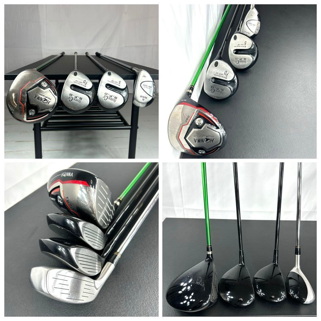 本格派 メンズゴルフクラブ12本 フルセット お試しセット ゴルフセット