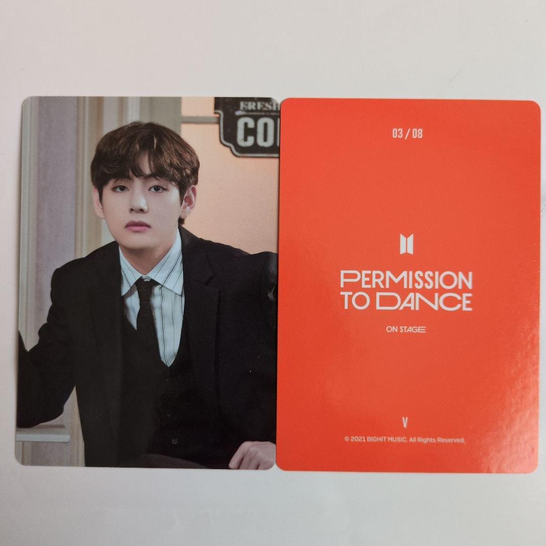 BTS 公式 ミニフォト PTD V 8枚 - メルカリ