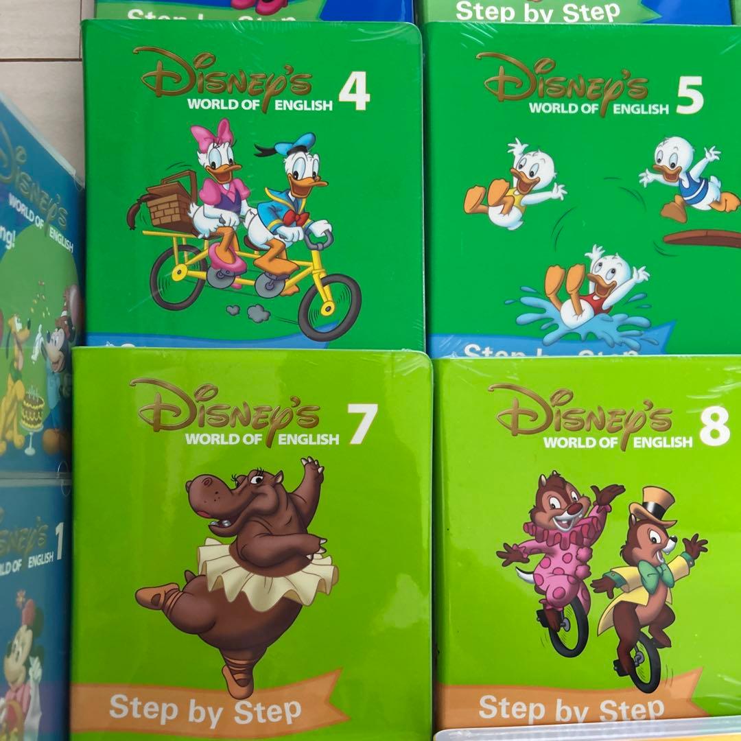 ディズニー英語システム シングアロングstepbystep DVD/CDセット