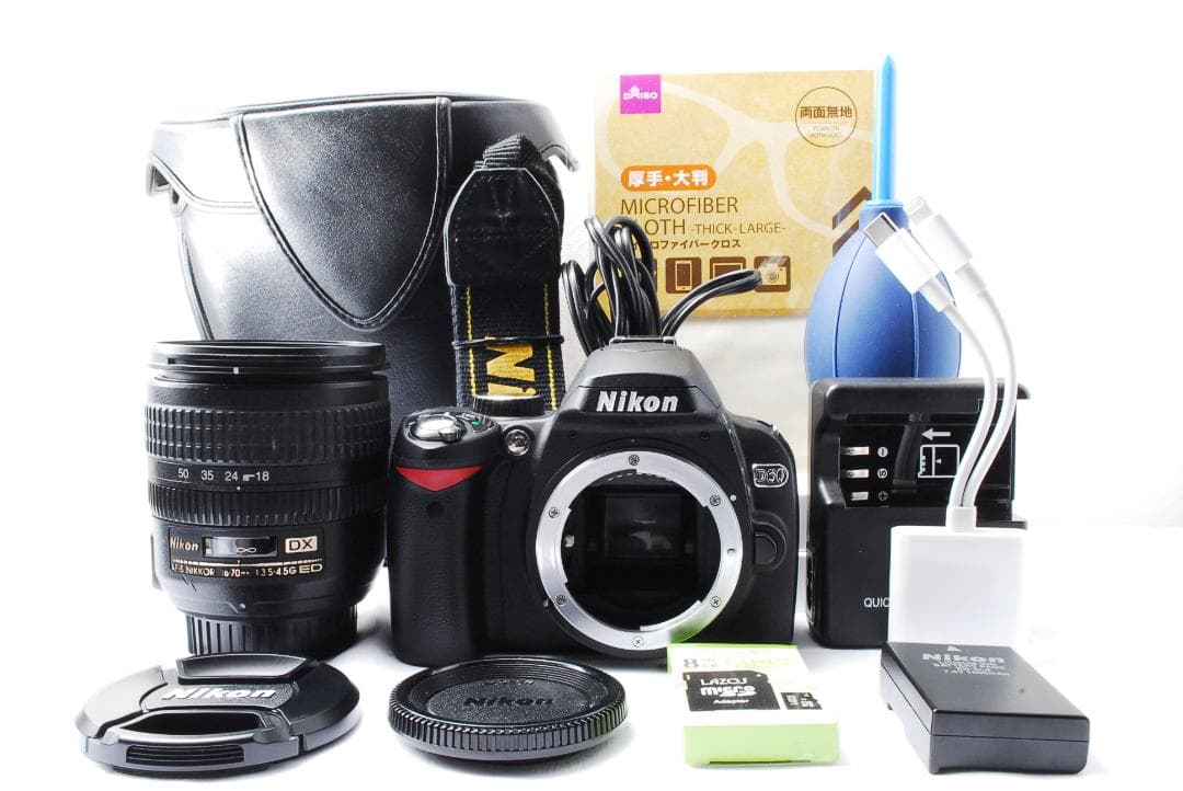 初心者セット✨Nikon D60 レンズセット スマホ転送 一眼レフカメラ