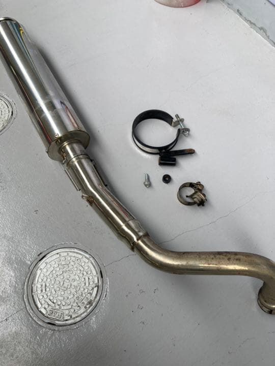 ホーネット250 中間パイプ - メルカリ