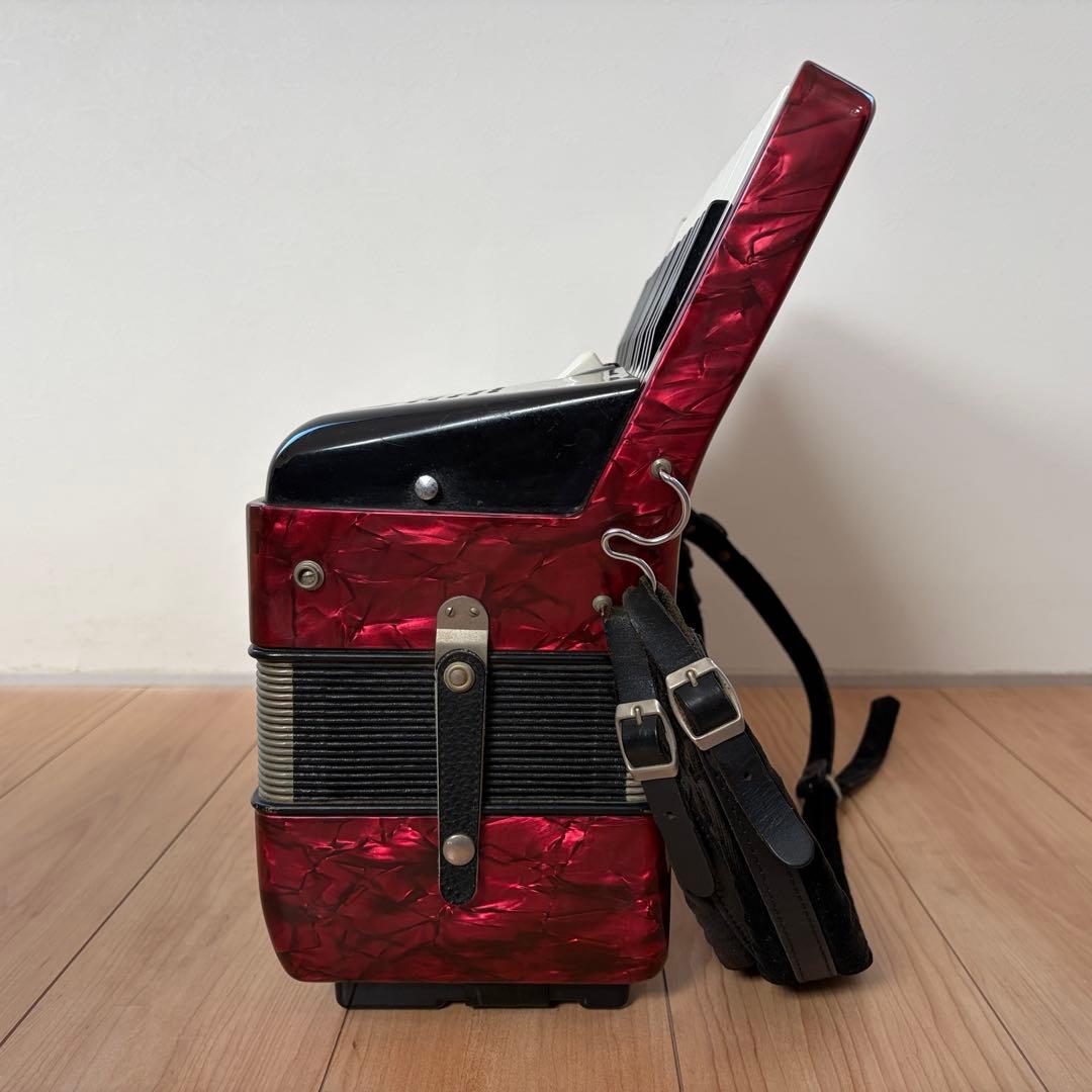 HOHNER AMICA Ⅲ 96 アコーディオン 96ベース ホーナー 赤 - メルカリ