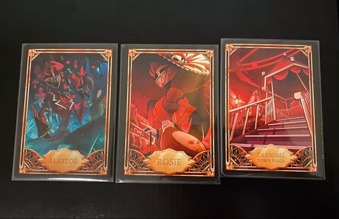 ハズビンホテル トレーディングカード アラスター ロージー 3枚セット ハズビンホテル トレカ トレーディングカード アラスター ロージー