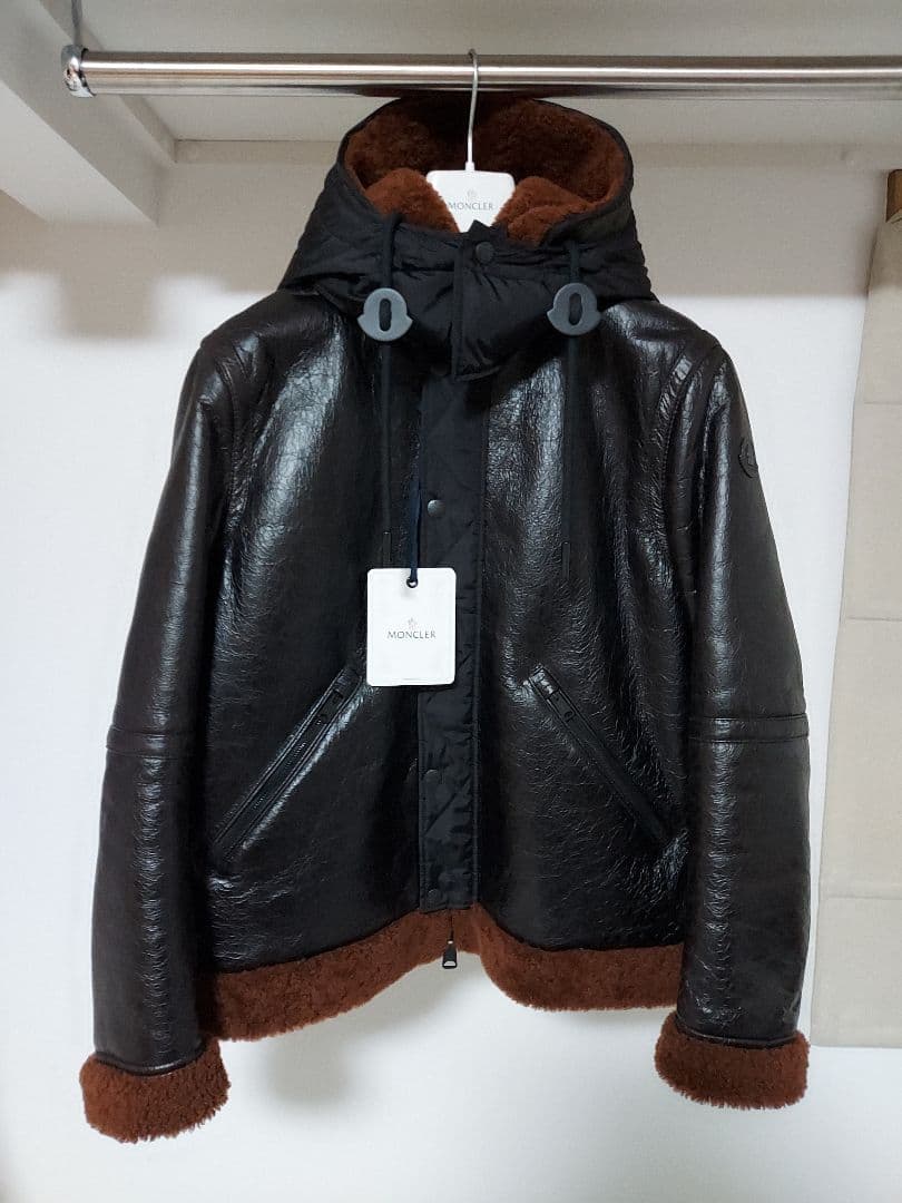 国内正規品 未使用 希少 限定 MONCLER ARMAND レザー ダウン - メルカリ