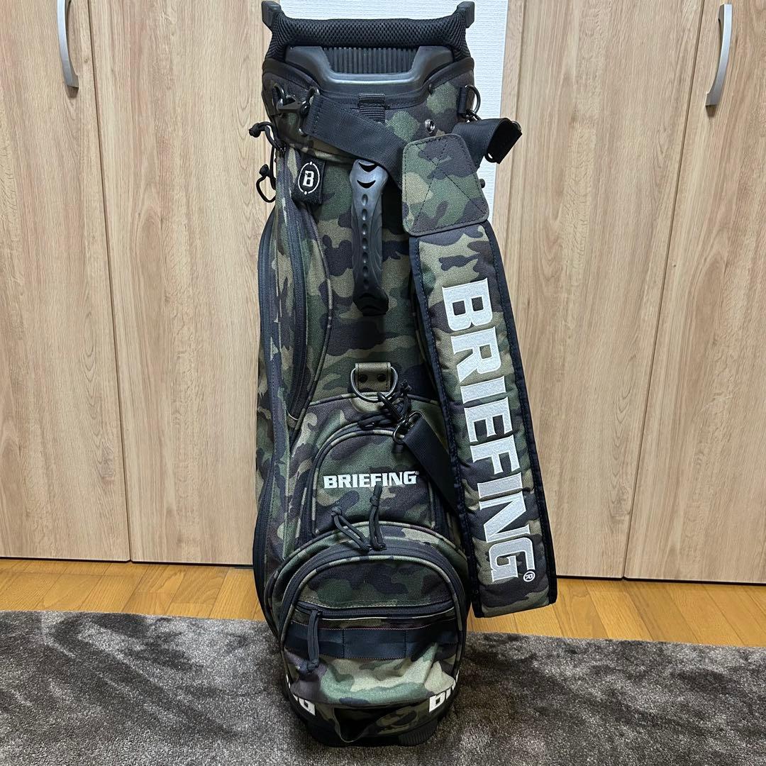 BRIEFING ブリーフィング キャディバッグ CR-5 #01 カモフラ - メルカリ