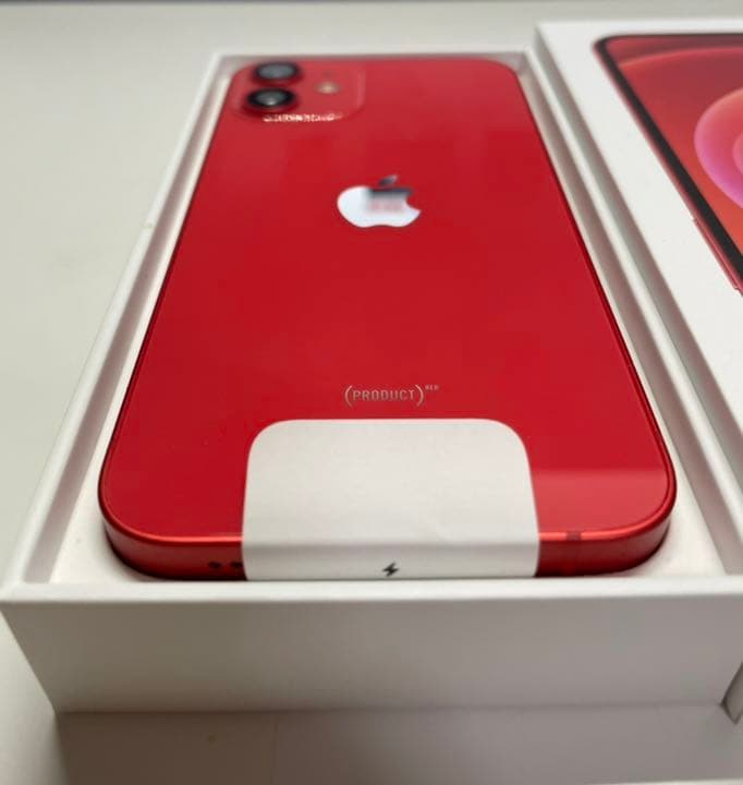 ジャンク】iPhone 12 mini レッド 128 GB SIMフリー L108817017