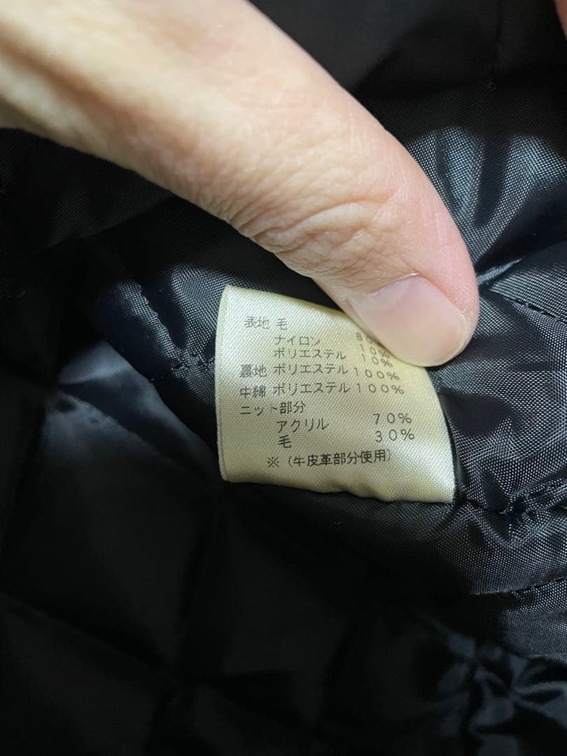 GDC 刺繍スタジャン Mサイズ ブラック・ホワイト - メルカリ