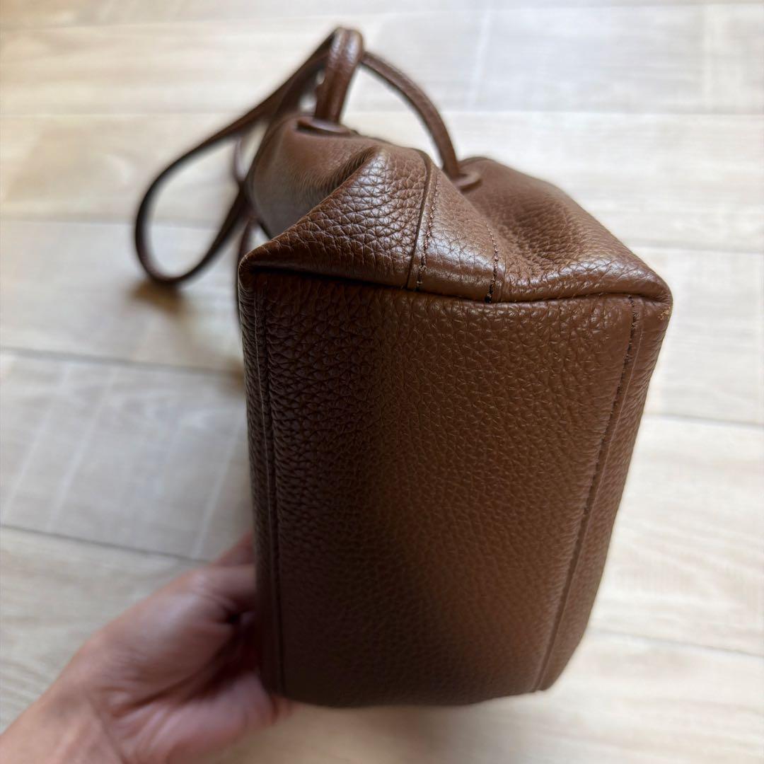 VASIC ブラウンレザー スモールスモール 保存袋付き - メルカリ