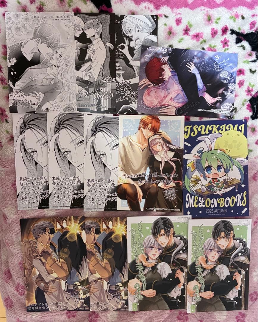 TL＆女性コミックイラストカードセット