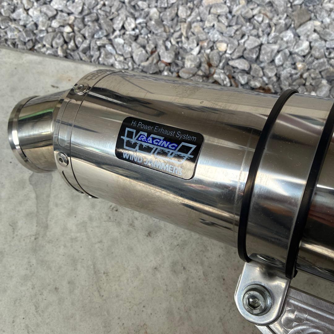 ウィンドジャマーズ シグナス 4型 5型 マフラー 美品 コイルコーン