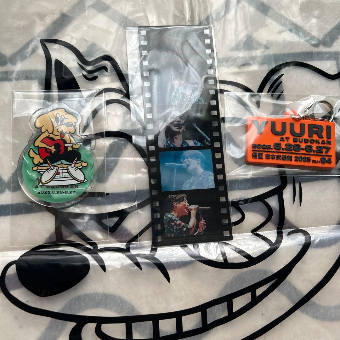 優里 Yuuri at Budokan 限定Tシャツ L グレーとタオルとグッズ