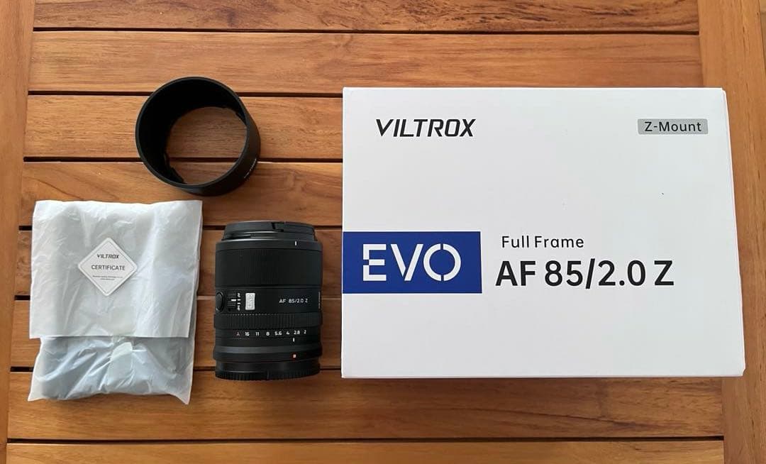 ふ*_様 美品　VILTROX AF85mm f2.0 EVO Zマウント Viltrox 85mm F2.0 EVO Z| Lightweight Full-Frame Portrait Lens