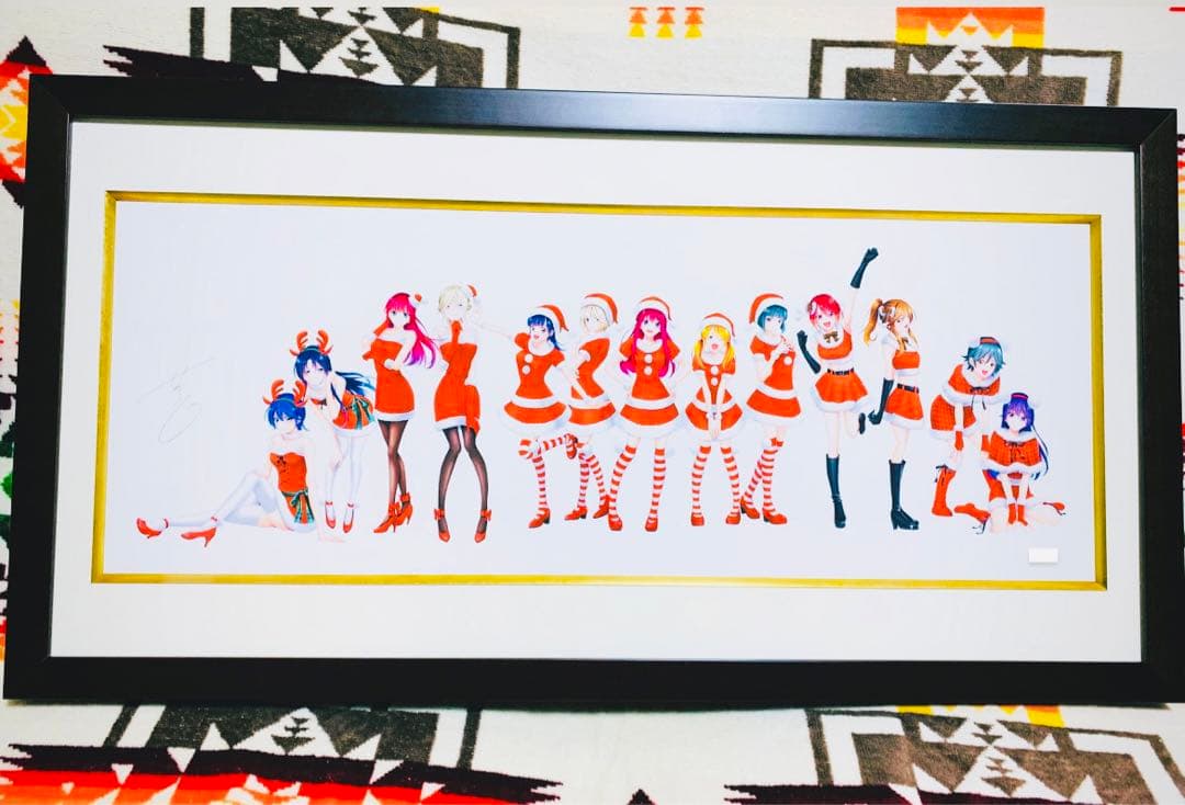 瀬尾公治画業25周年記念作品展直筆サイン入りアートグラフ 女神のカフェ