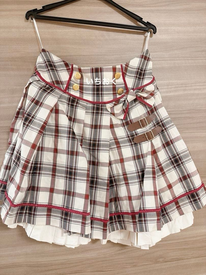 Angelic Pretty タータンチェックレッスンスカート