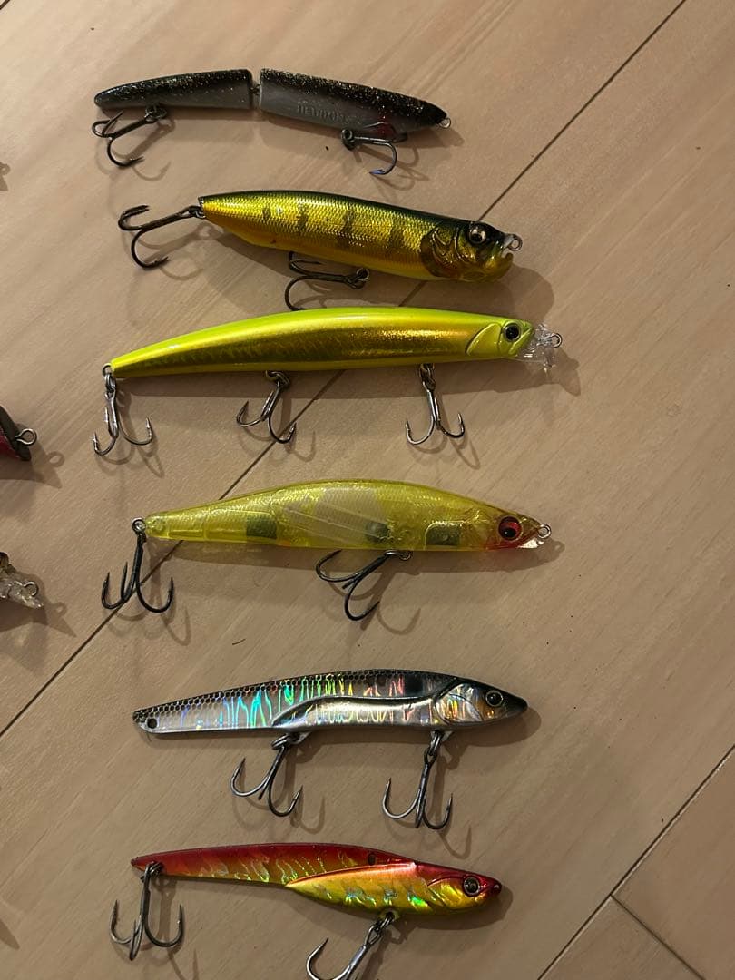 シーバス ルアー セット まとめ売り - メルカリ