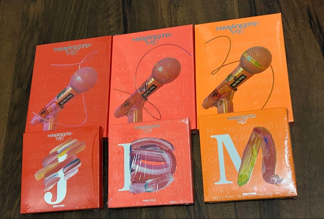 enhypen manifesto アルバム ENHYPEN - ENHYPEN MANIFESTO : DAY 1 3rd Mini Album Random Version