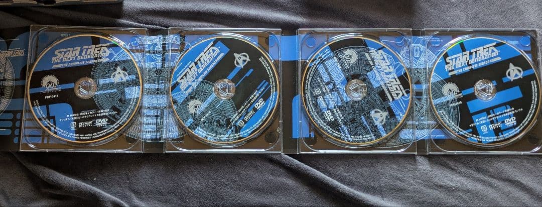 新スタートレックNextgeneration 全７巻　取り付け部に欠けや割れあり