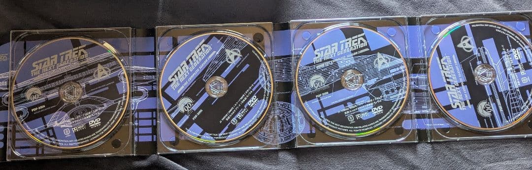 新スタートレックNextgeneration 全７巻　取り付け部に欠けや割れあり