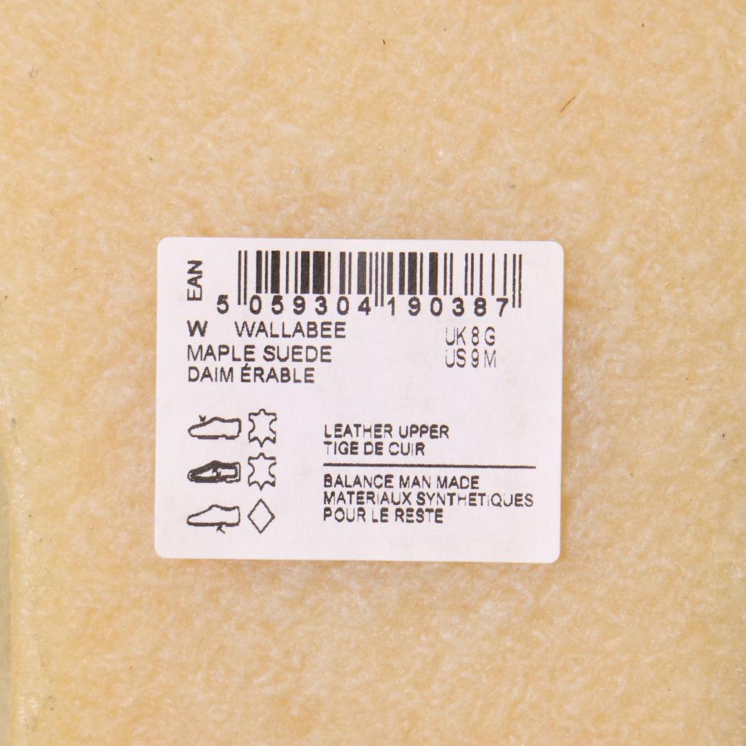 未使用 クラークス 26155515 ワラビー メープルスエード 27.0cm