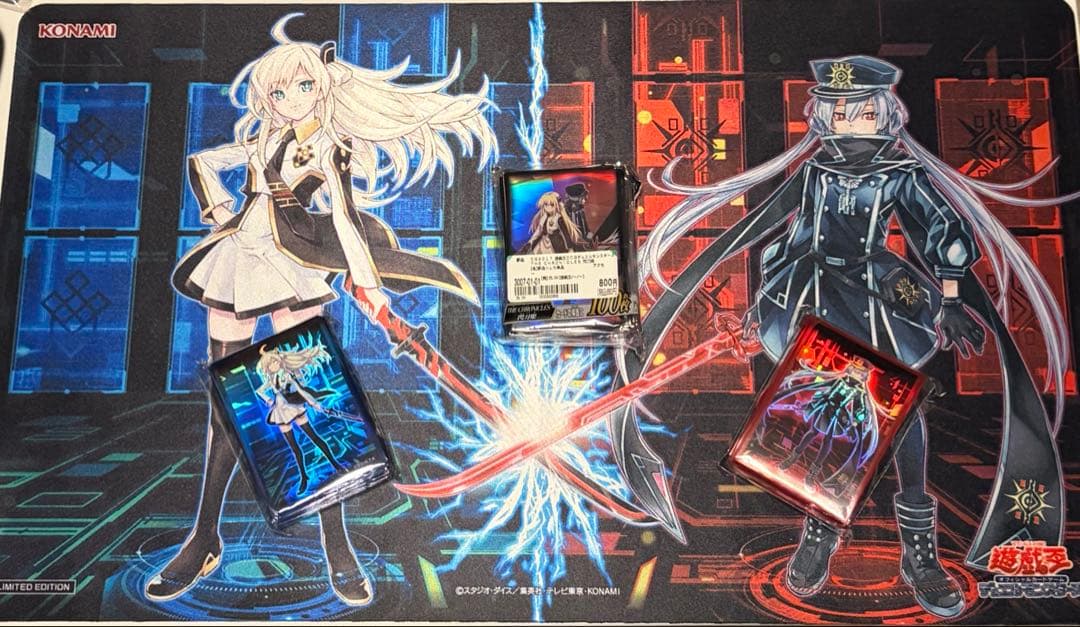 遊戯王 OCG 閃刀姫 スリーブ プレイマット セット - メルカリ