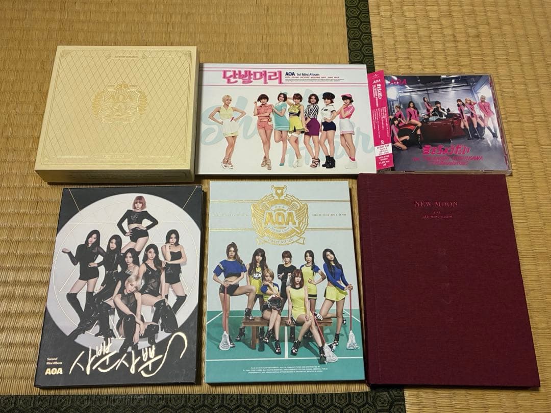 AOA アルバム CD 6点セット AOA Mini Skirt Type B JAPAN CD + PHOTOBOOKLET | eBay