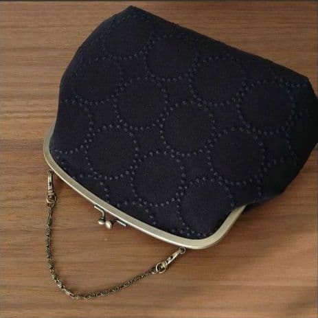 【専用です】がま口セレモニーバッグ/dopタンバリン☆ミナペルホネンハンドメイド 0_bb523b059db9cc2924527f8d2a40