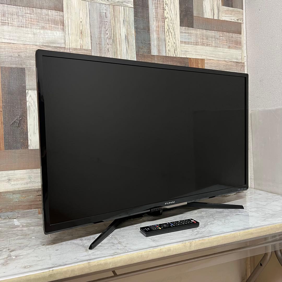 全国送料込❣️フナイ40V500GBHDD録画機能付液晶テレビ見ながら録画